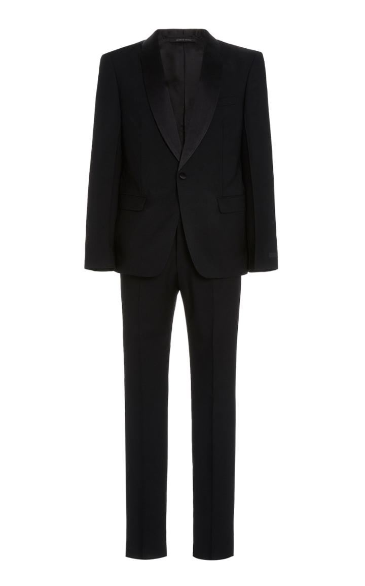 Prada Satin-trimmed Wool Tuxedo