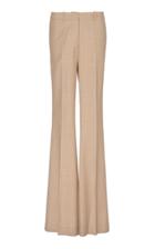 Victoria Beckham Flared High-rise Wool Trousers