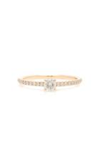 Anita Ko Me/you Round Diamond 18k Gold Ring