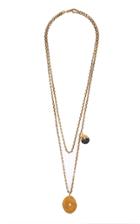 Cvc Stones Nature And Pretty Pendants On Antique Yellow Gold Chain