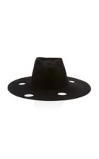 Reinhard Plank Nana Cutout Felt Fedora Size: S