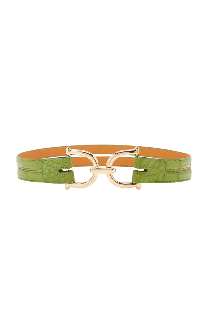 Maison Vaincourt M'o Exclusive: Crocodile Belt