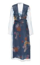 Lake Studio Floral Midi Sheer Dress