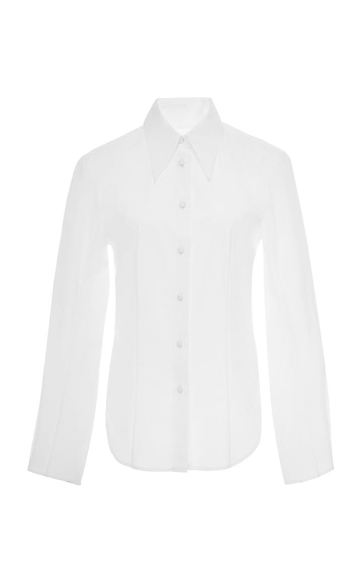 Khaite Serena Button Up Top