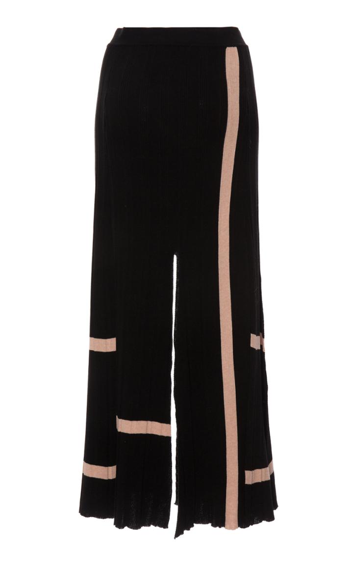 Loewe Striped Rib Knit Skirt