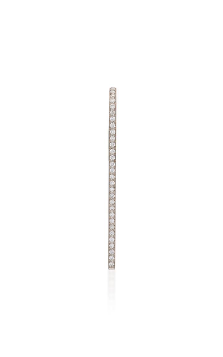 Vanrycke 18k White Gold Diamond Earring