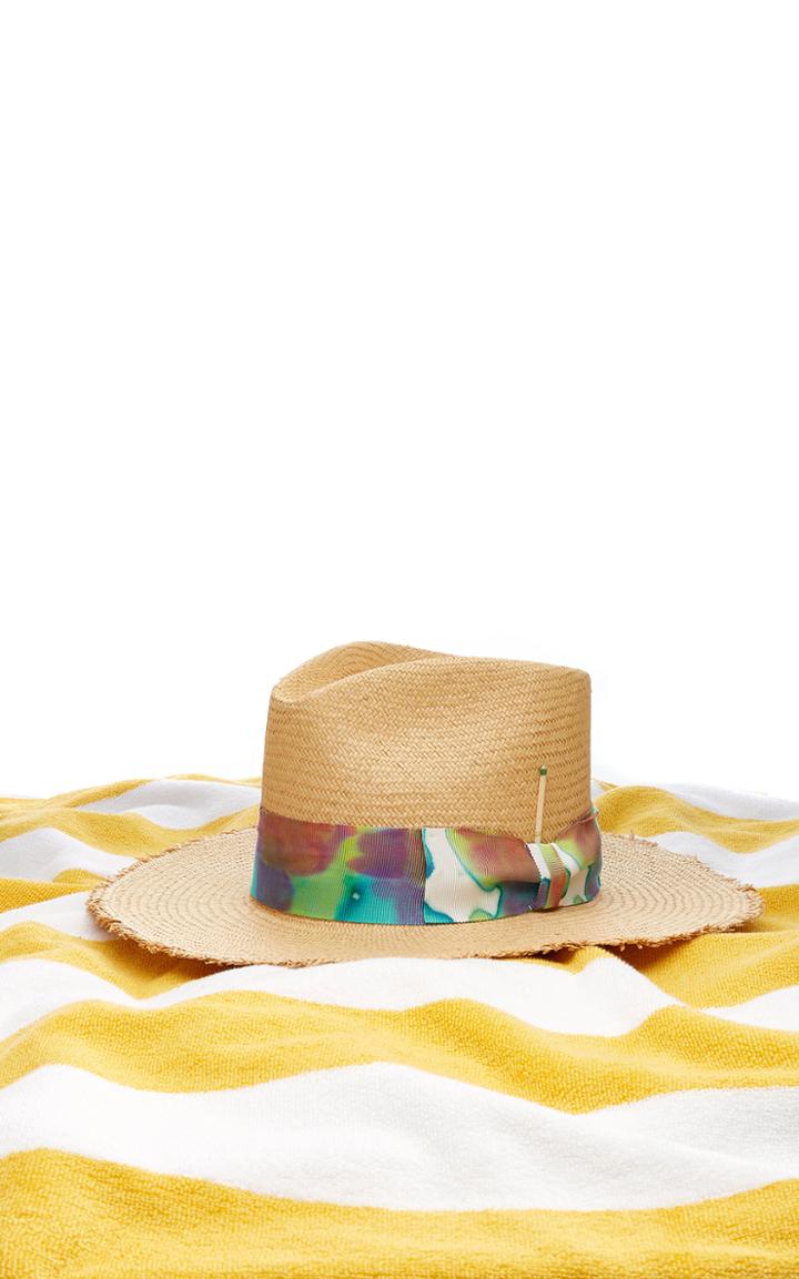 Nick Fouquet M'o Exclusive Ribbon-trimmed Straw Hat