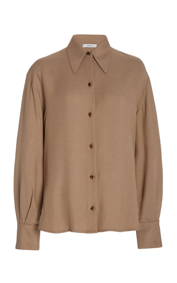 Moda Operandi Vince Long Sleeve Button Down Shirt