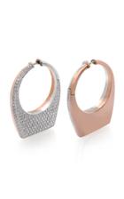 Moda Operandi Prasi 18k Pink & White Gold Dois Irmos Semi Set Earrings