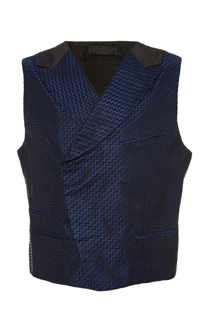 Haider Ackermann Printed Double-breasted Waistcoat