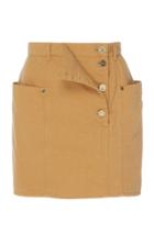 Jacquemus Double-layer Button-front Mini Skirt Size: 24
