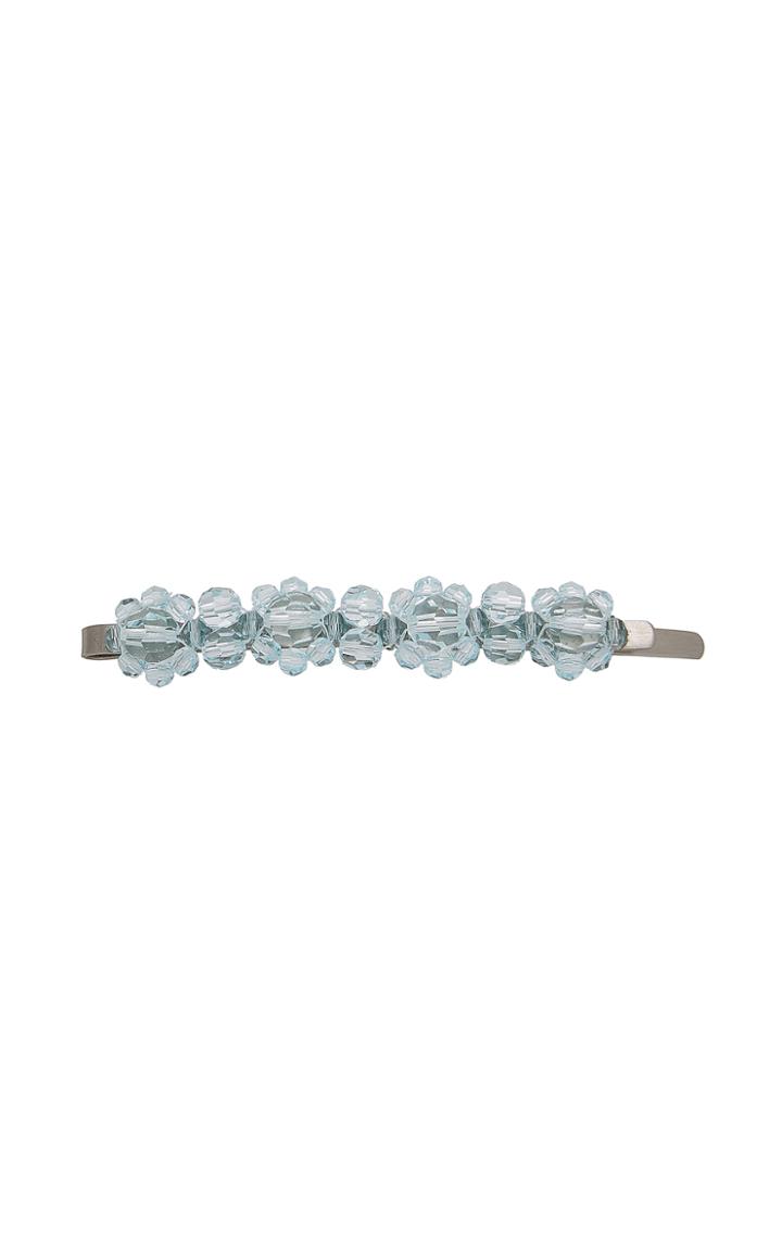 Moda Operandi Simone Rocha Glass And Brass Floral Hair Clip