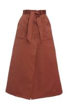 Martin Grant Satin Wrap Skirt