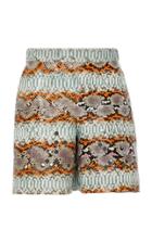 Salvatore Ferragamo Python Shorts