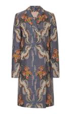 Brock Collection Chandler Floral Corded Jacquard Coat