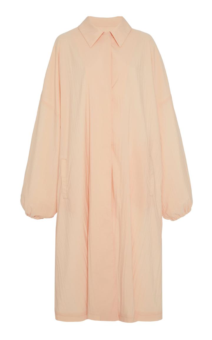 Sally Lapointe Oversized Lightweight Nylon Coat