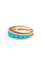 Moda Operandi L'atelier Nawbar 18k Yellow Gold Sandwiched Turquoise Baguette Ring