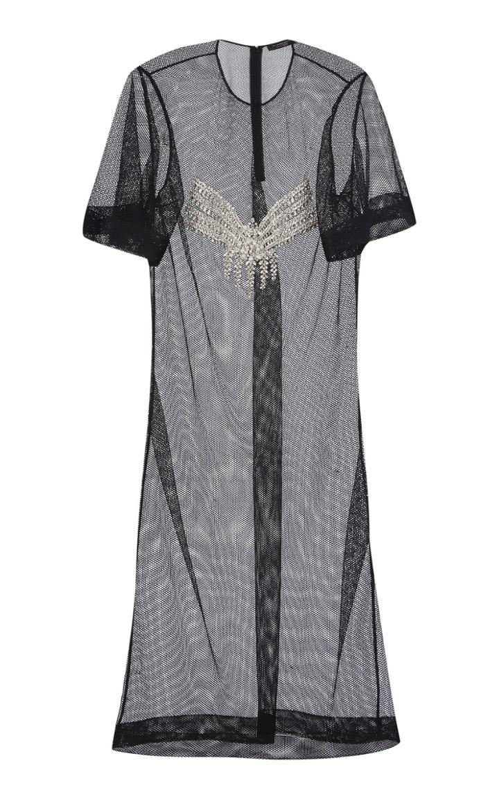 Burberry Jeweled Shirt Dress