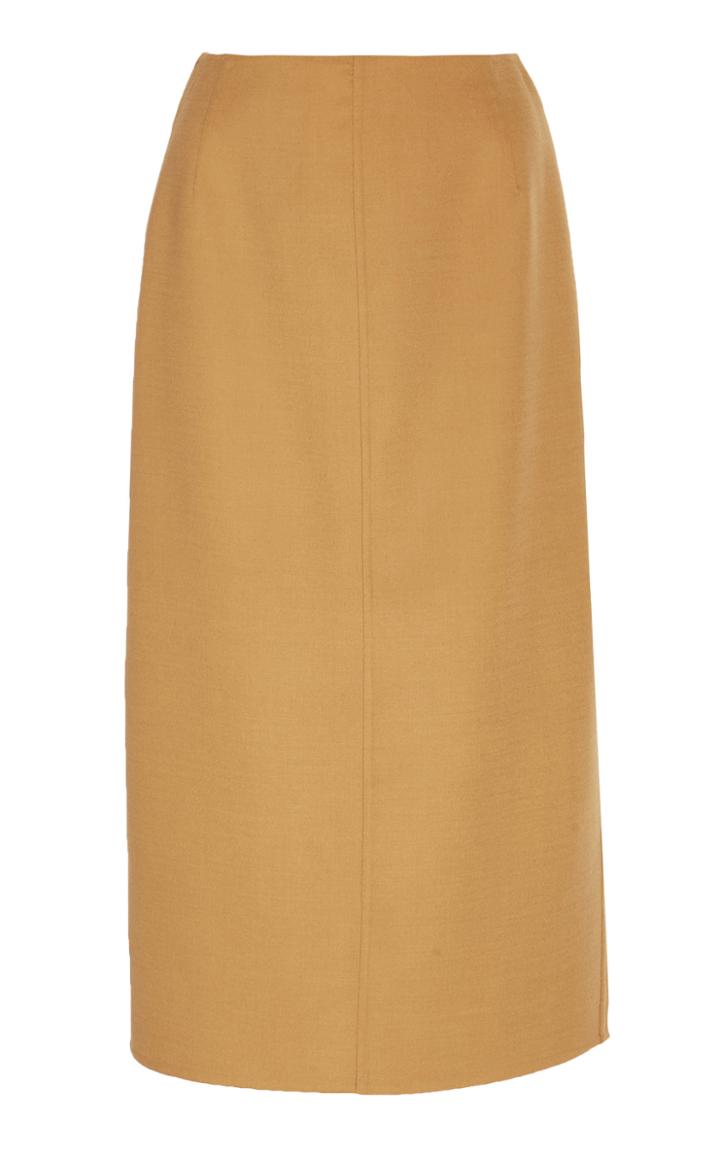 Agnona Century Cashmere Pencil Skirt