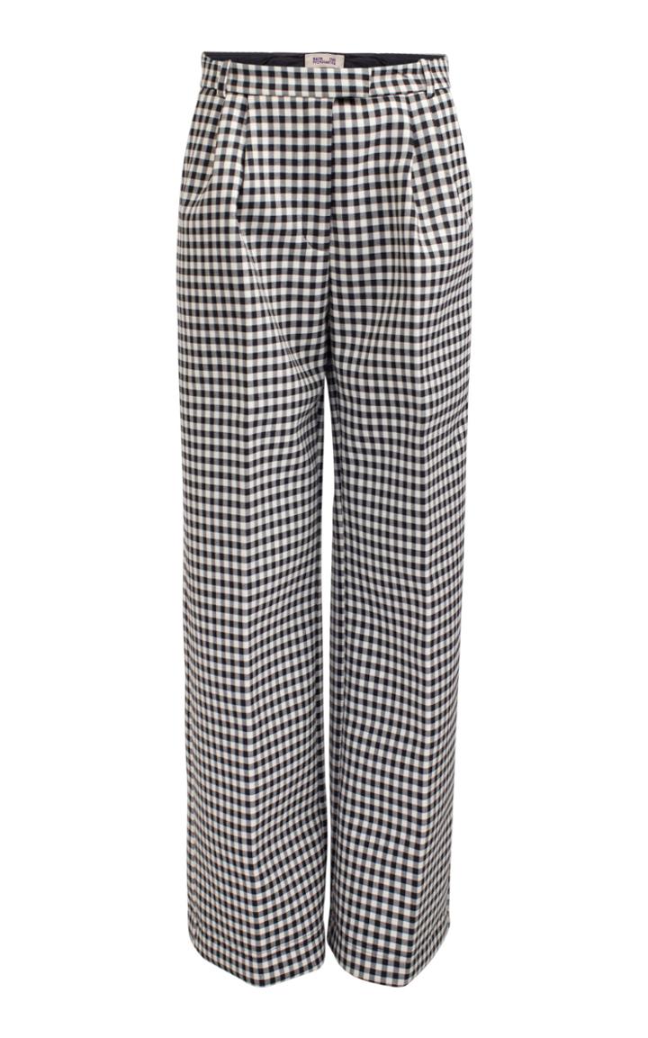 Baum Und Pferdgarten Nimmi Wide Leg Check Pant