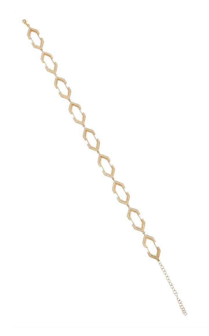 Karma El Khalil 18k Gold Diamond Choker