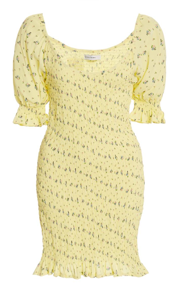 Faithfull The Brand Constantia Floral Print Mini Dress