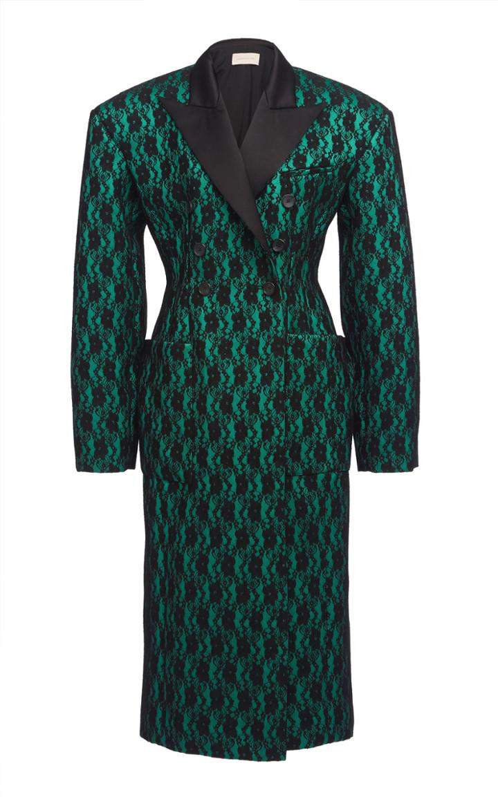 Christopher Kane Oversized Lace Coat