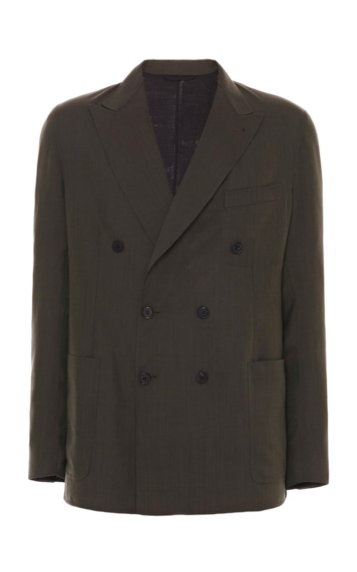 Brioni Proclo Double Breasted Blazer