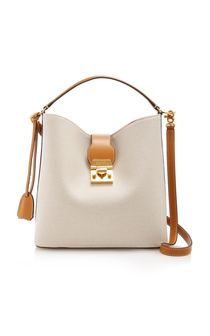 Mark Cross Murphy Large Smooth Calf And Birds Eye Bucket Bag