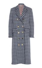 Thom Browne Checked Cashmere Double-breasted Coat