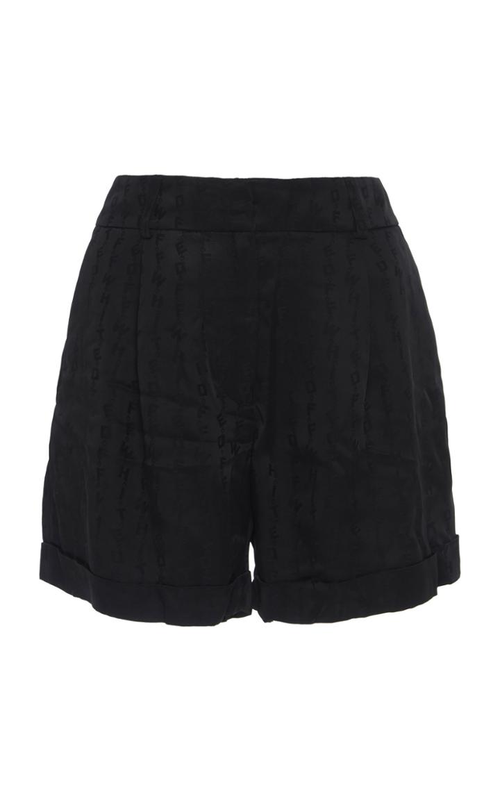 Off-white C/o Virgil Abloh Logo Embroidered Shorts