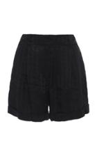 Off-white C/o Virgil Abloh Logo Embroidered Shorts