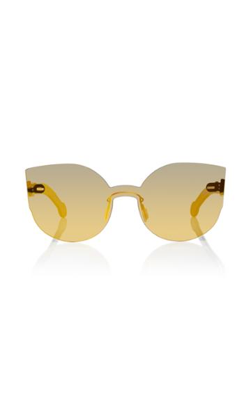 Super By Retrosuperfuture Tuttolente Lucia Gold Sunglasses
