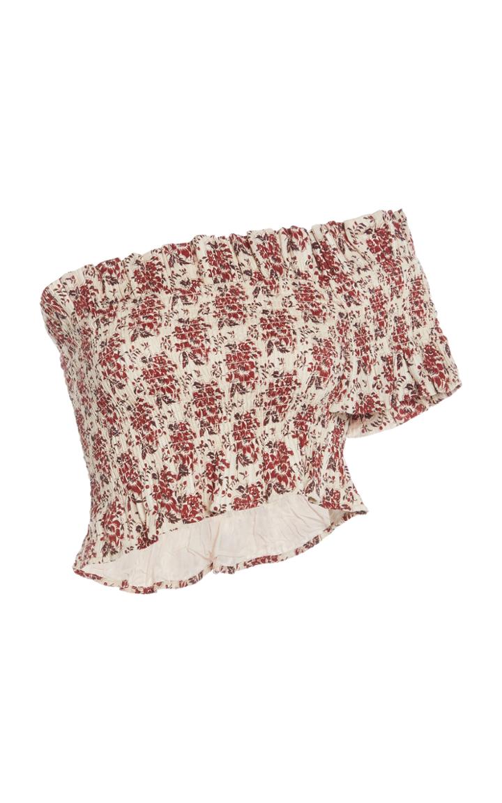 Moda Operandi Sir The Label Flor Ruched Crop