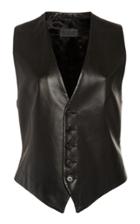 Nili Lotan Angelina Tailored Leather Vest