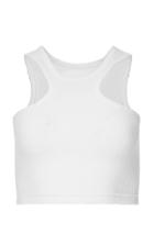 Babukhadia Sleeveless Cropped Tank Top