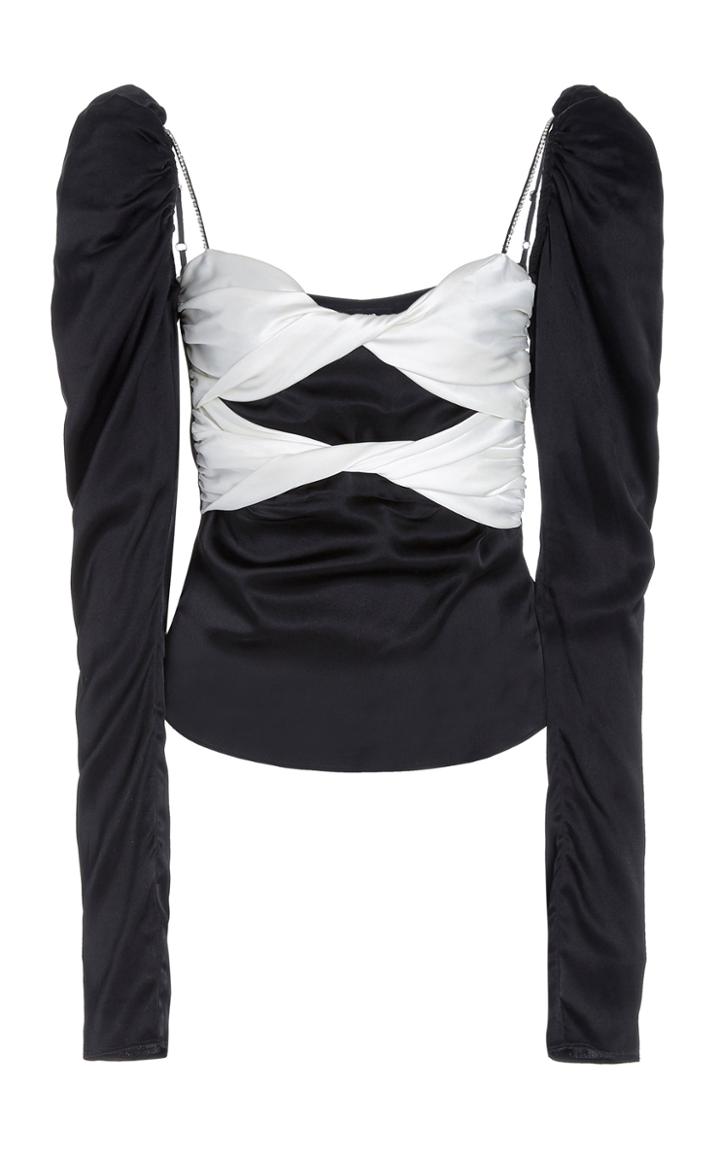 The Bar Long Sleeve Twist Top