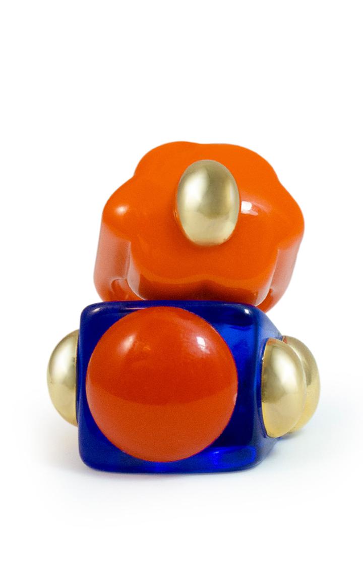 Moda Operandi La Manso Don't Choose Me Set Resin Rings
