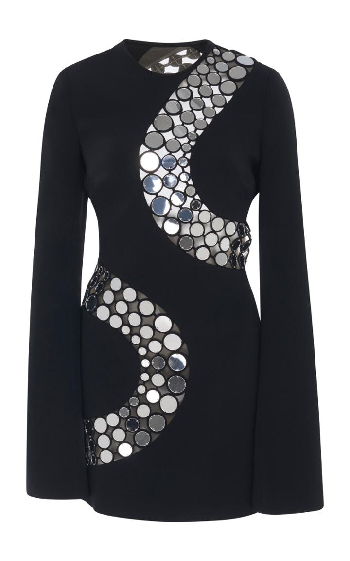 David Koma Open-back Cady Mini Dress