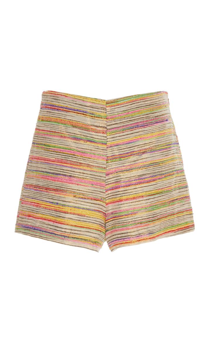 Moda Operandi Leal Daccarett Margareta Silk-blend Shorts Size: 0