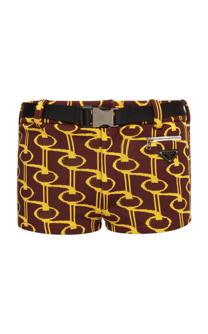 Prada Jacquard Chiavi Swim Short