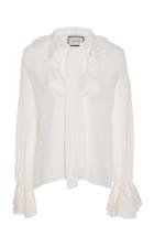 Alexis Gale Scarf Tie Top