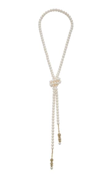 Kendra Pariseault Love One Another Pearl And Diamond Wrap Necklace