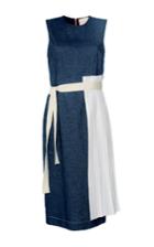 Erika Cavallini Hollis Denim Shift Dress