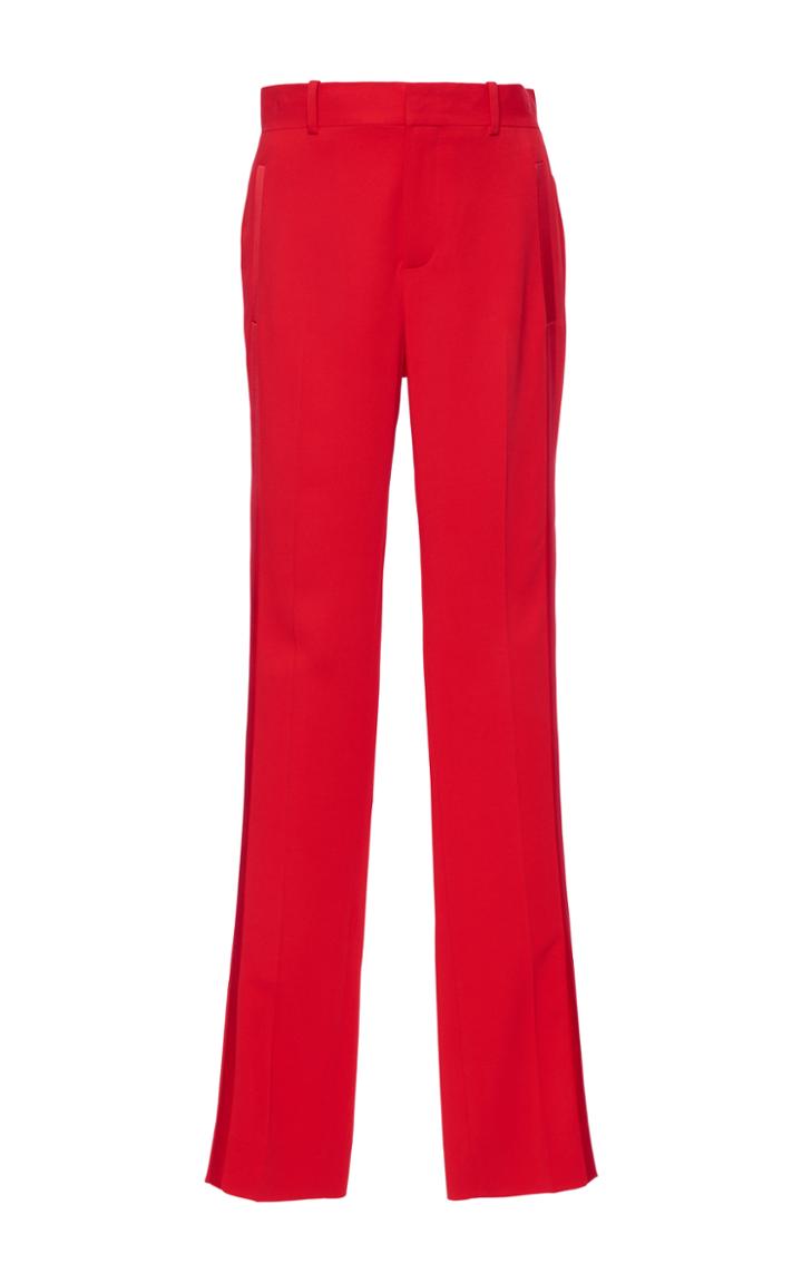 Givenchy Stretch Cady Straight Leg Trousers