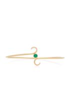 Donna Hourani Love 18k Gold And Emerald Bracelet