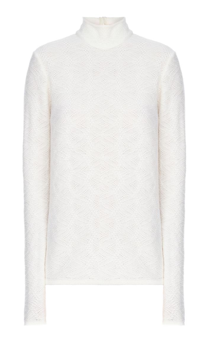 Flow The Label Knitted Pattern Turtleneck