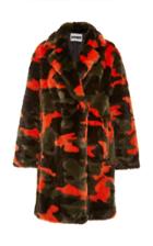Apparis Jahaira Camouflage Faux Fur Coat
