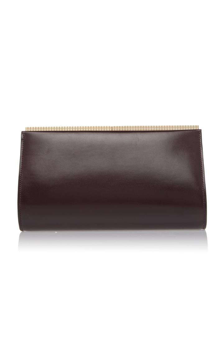 Valextra Lucky Stars Granata Clutch