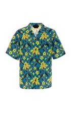 Prada Floral-print Hawaiian Shirt